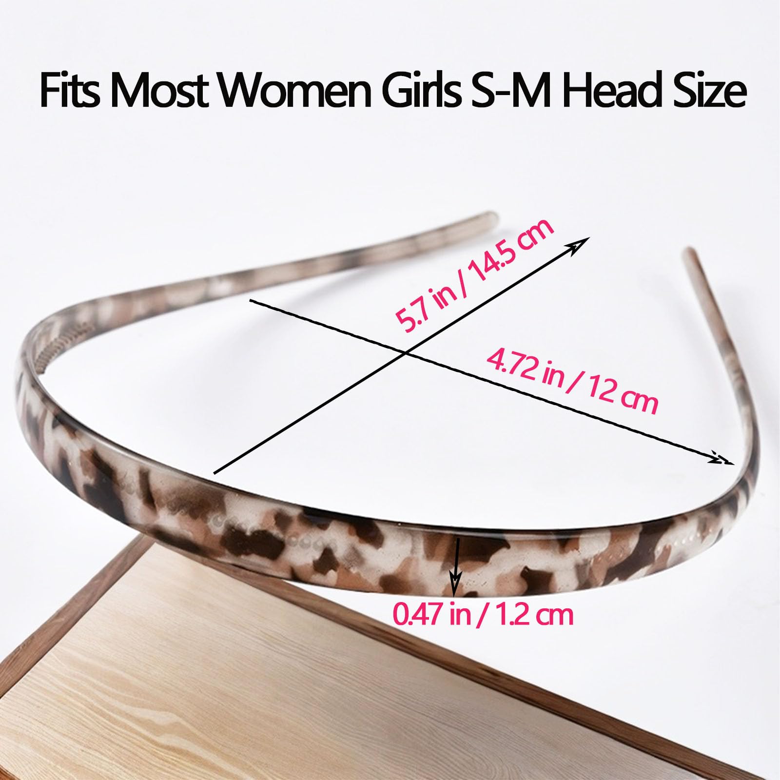 KOVOLITU headband worn while applying makeup for secure hair control