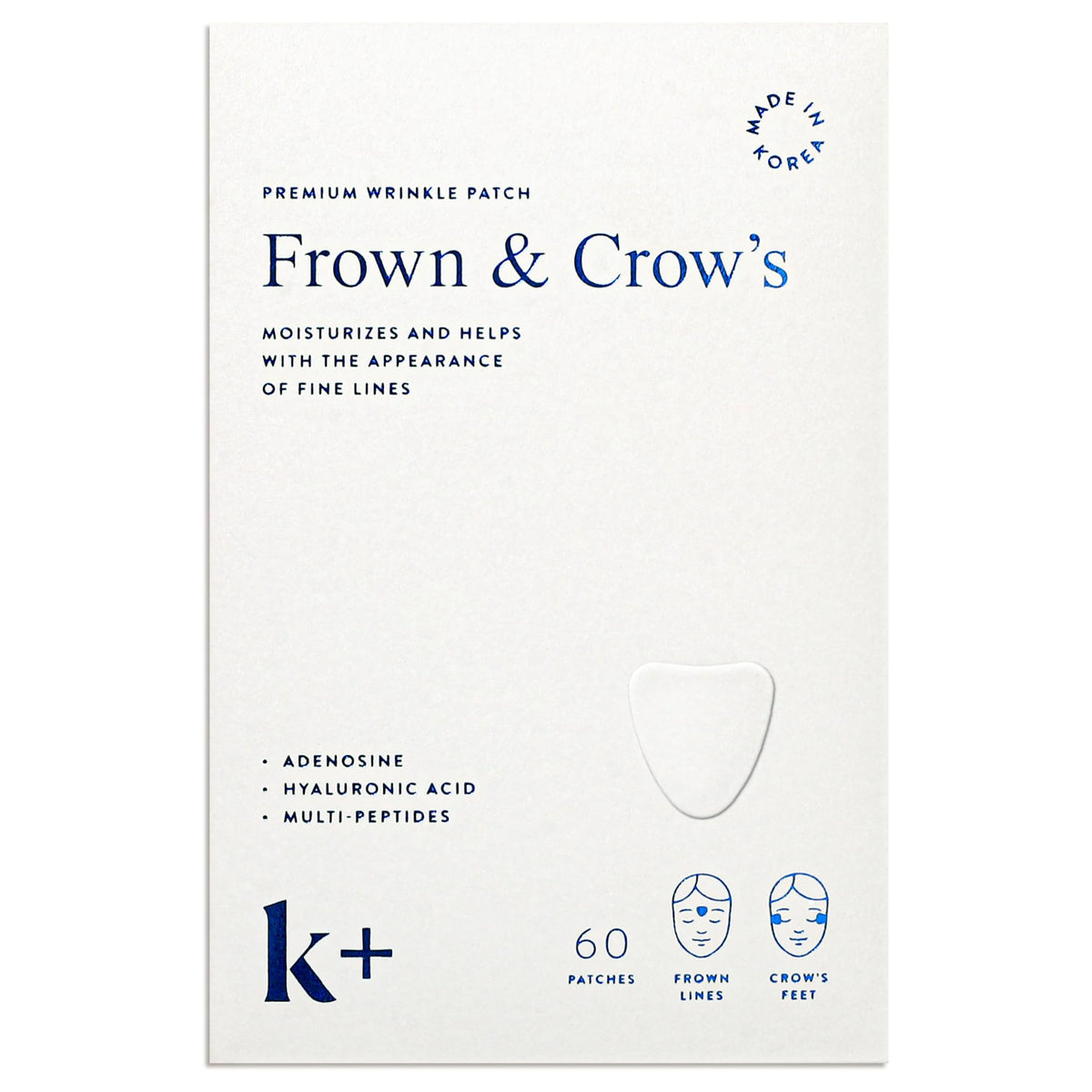 KPLUS front packaging showing 60-count and benefits