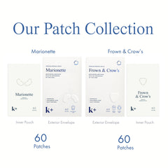 KPLUS open pack displaying individual patches and tidy storage