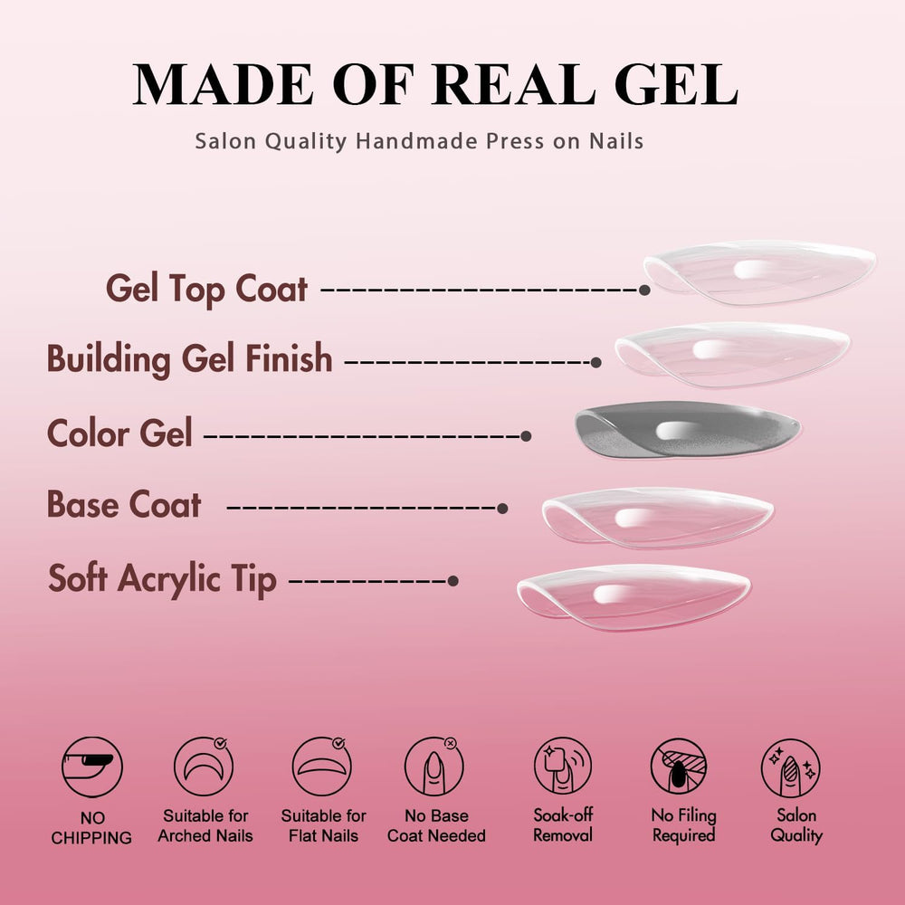 KQueenest kit with glue, tabs and tools for secure at-home application
