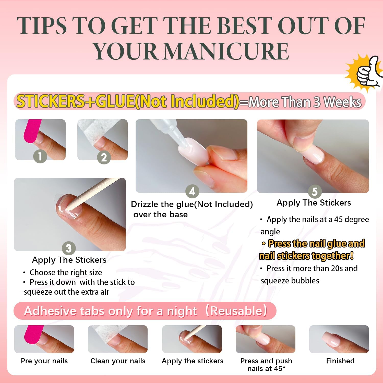 KQueenest application setup with adhesive tabs and glue for fast secure application