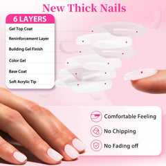 KQueenest array of nails matched by size to provide precise fit options