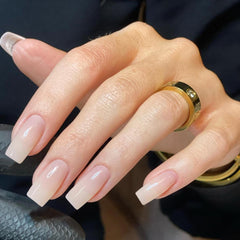 KQueenest front packaging showing 24-piece nude set and easy application benefits