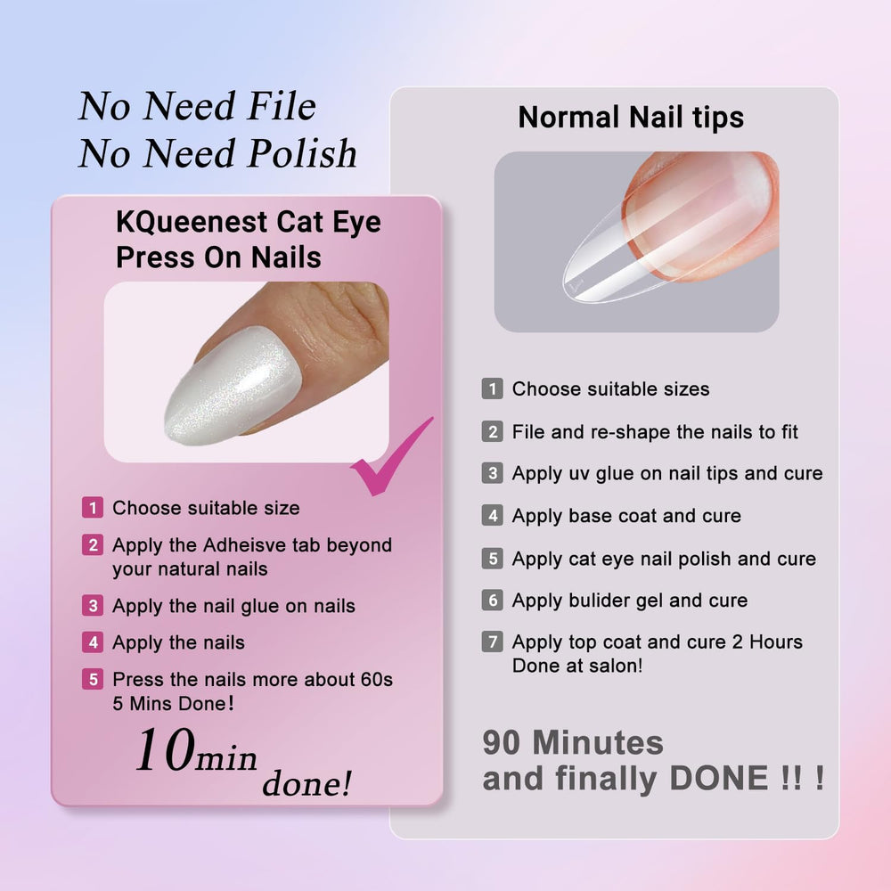 KQueenest nails worn at party demonstrating instant glamorous look