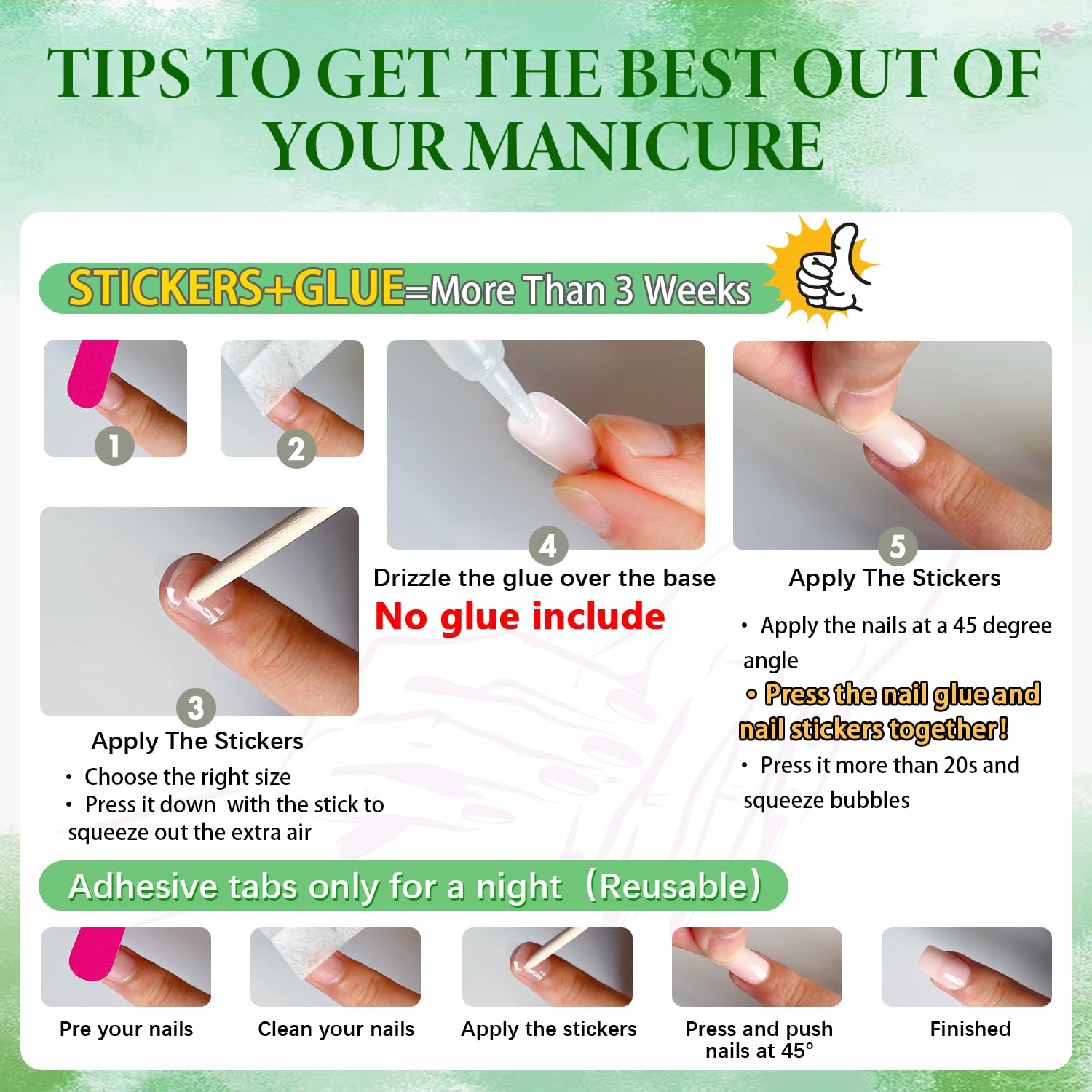 KQueenest in-use image of application step for quick at-home bonding