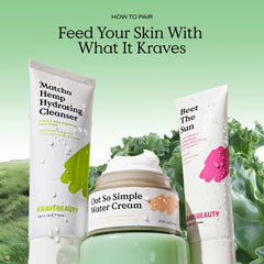 kravebeauty lifestyle model applying sunscreen for daily protection benefit