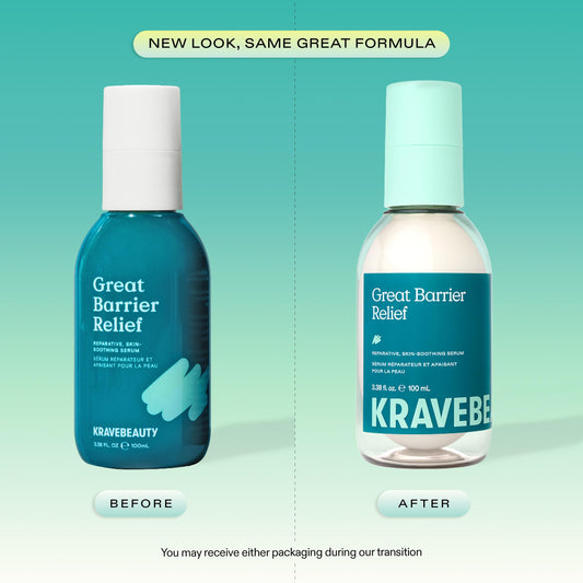 KraveBeauty pump close-up demonstrating easy dispensing and mess-free application benefit