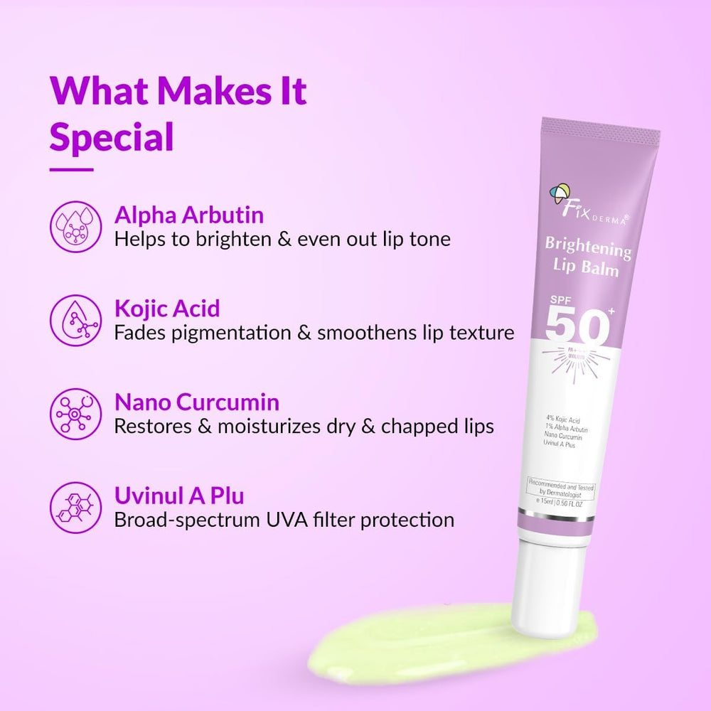 Krishva fix-derma ingredient label highlighting kojic acid and alpha arbutin