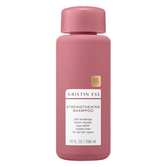 Kristin Ess bottle front label showing product and benefits