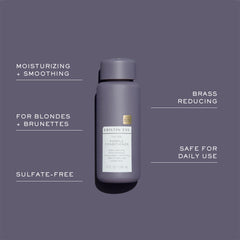 Kristin Ess conditioner back label with ingredients and usage directions