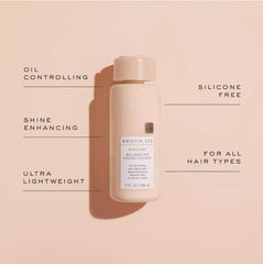 Kristin Ess conditioner label close-up highlighting ingredients and quality
