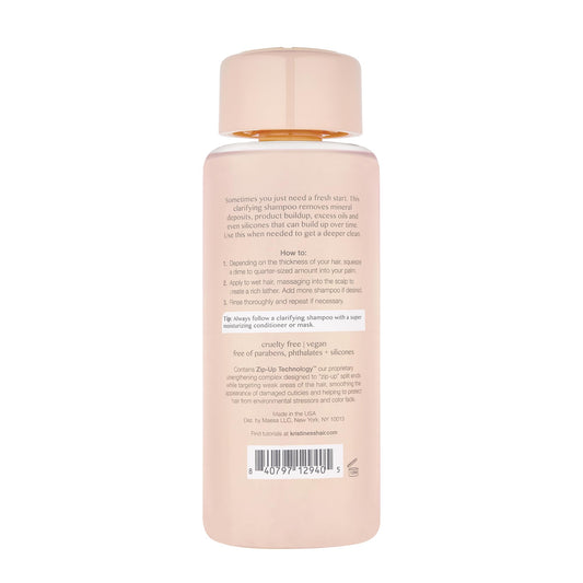 Kristin Ess creamy conditioner texture close-up for hydration benefits