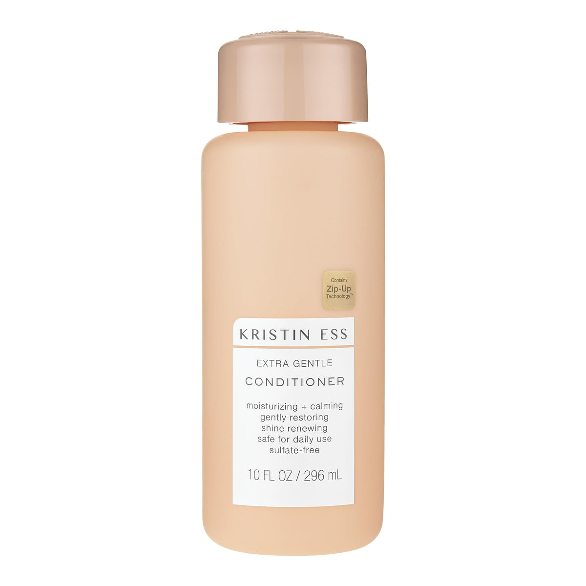 Kristin Ess bottle front view showing gentle, calming conditioner