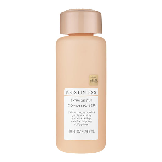 Kristin Ess bottle front view showing gentle, calming conditioner