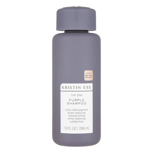 Kristin Ess front bottle showing label and 10 fl oz size with product benefit