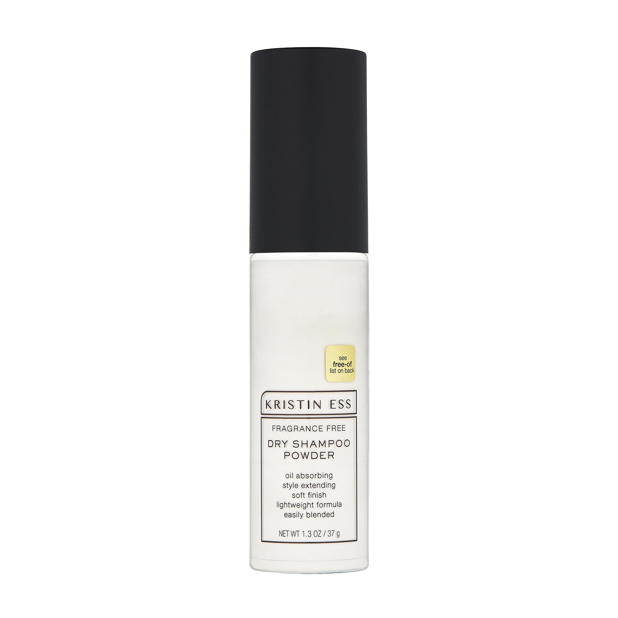 Kristin Ess front packaging showing label and compact size benefit