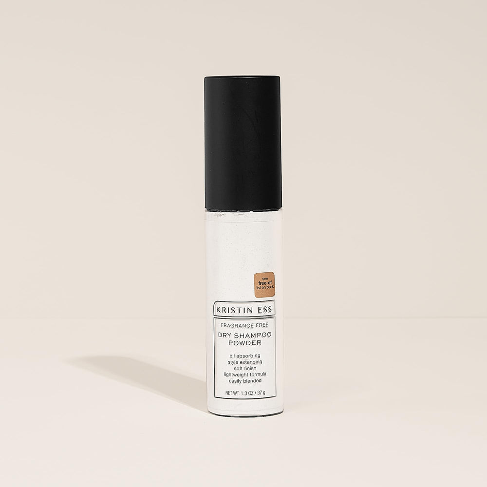 Kristin Ess jar on bathroom counter conveying travel and quick-refresh benefit
