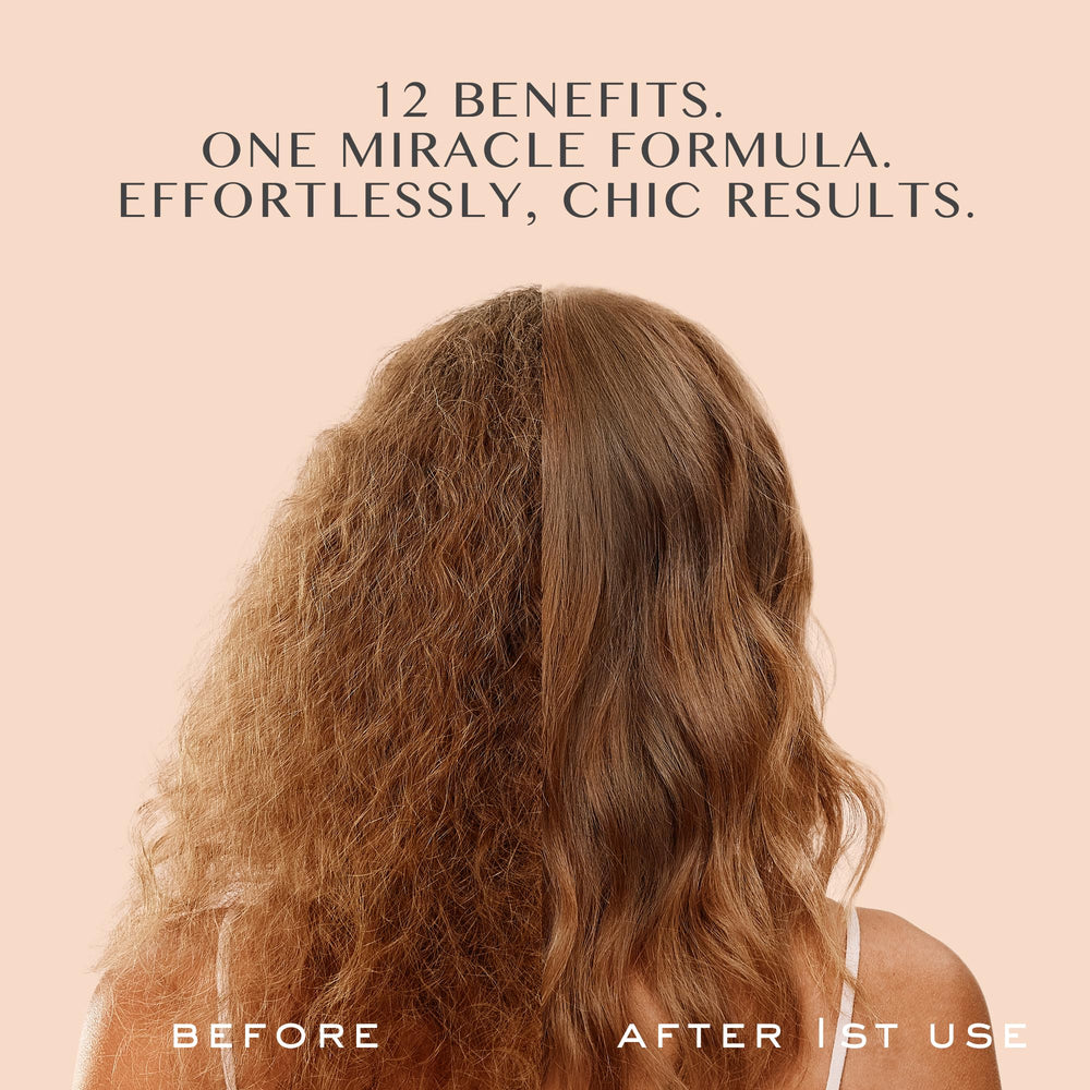 Kristin Ess being applied to damp hair improving detangling and slip