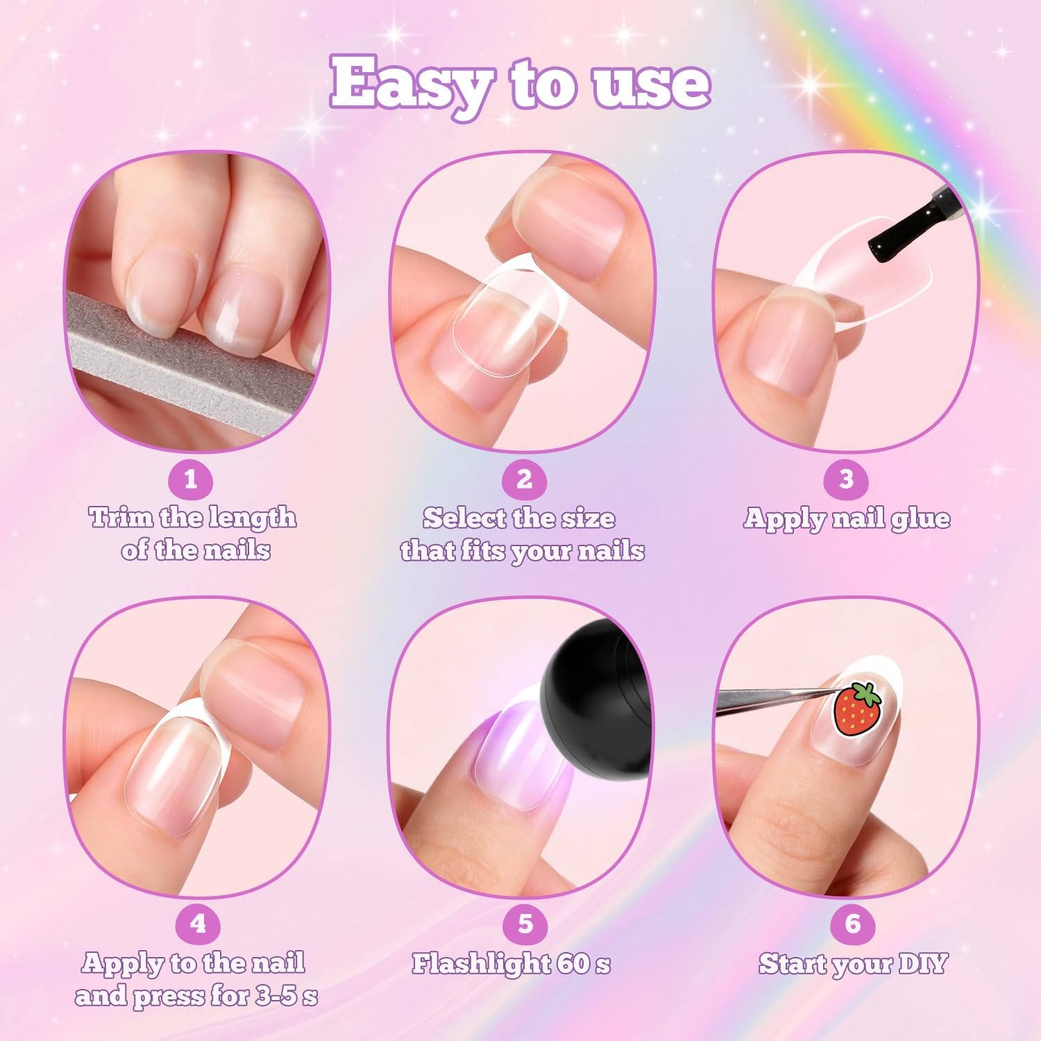krofaue application in progress on a teen hand for fast beginner-friendly use