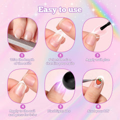 krofaue application in progress on a teen hand for fast beginner-friendly use
