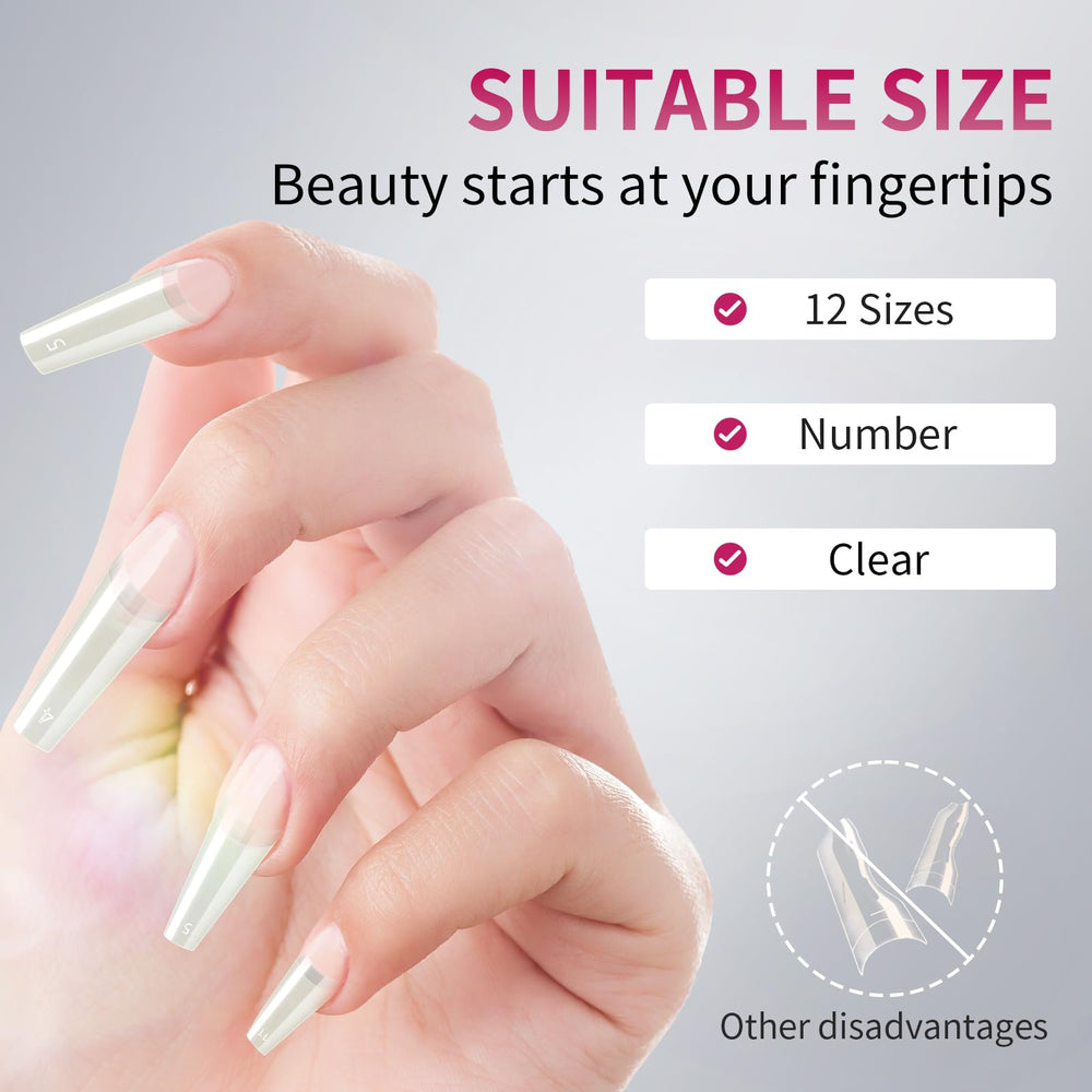 krofaue applied on model finger showing natural-looking result