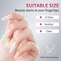 krofaue applied on model finger showing natural-looking result