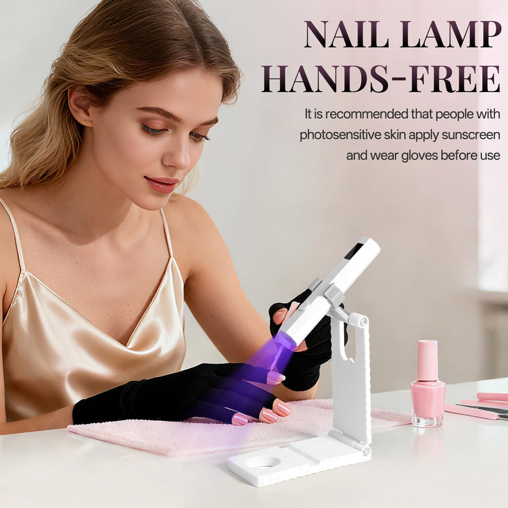 krofaue curing gel nails in use to illustrate fast flash cure