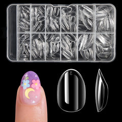 krofaue front packaging showing full 240-piece kid nail kit and benefits