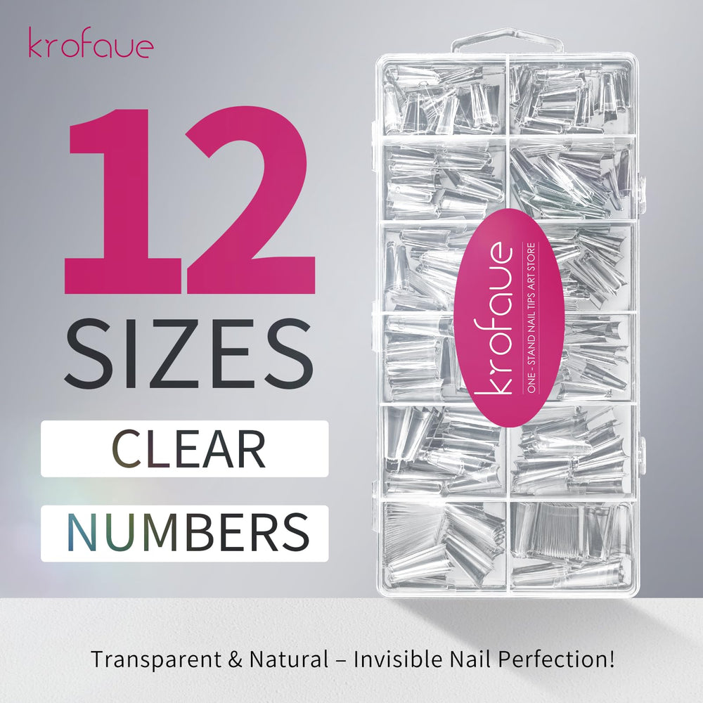 krofaue gift-wrapped box of tips suggesting great present for nail lovers