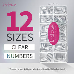 krofaue gift-wrapped box of tips suggesting great present for nail lovers