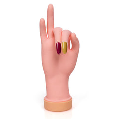 krofaue front view mannequin hand showing natural skin tone and lifelike size for practice