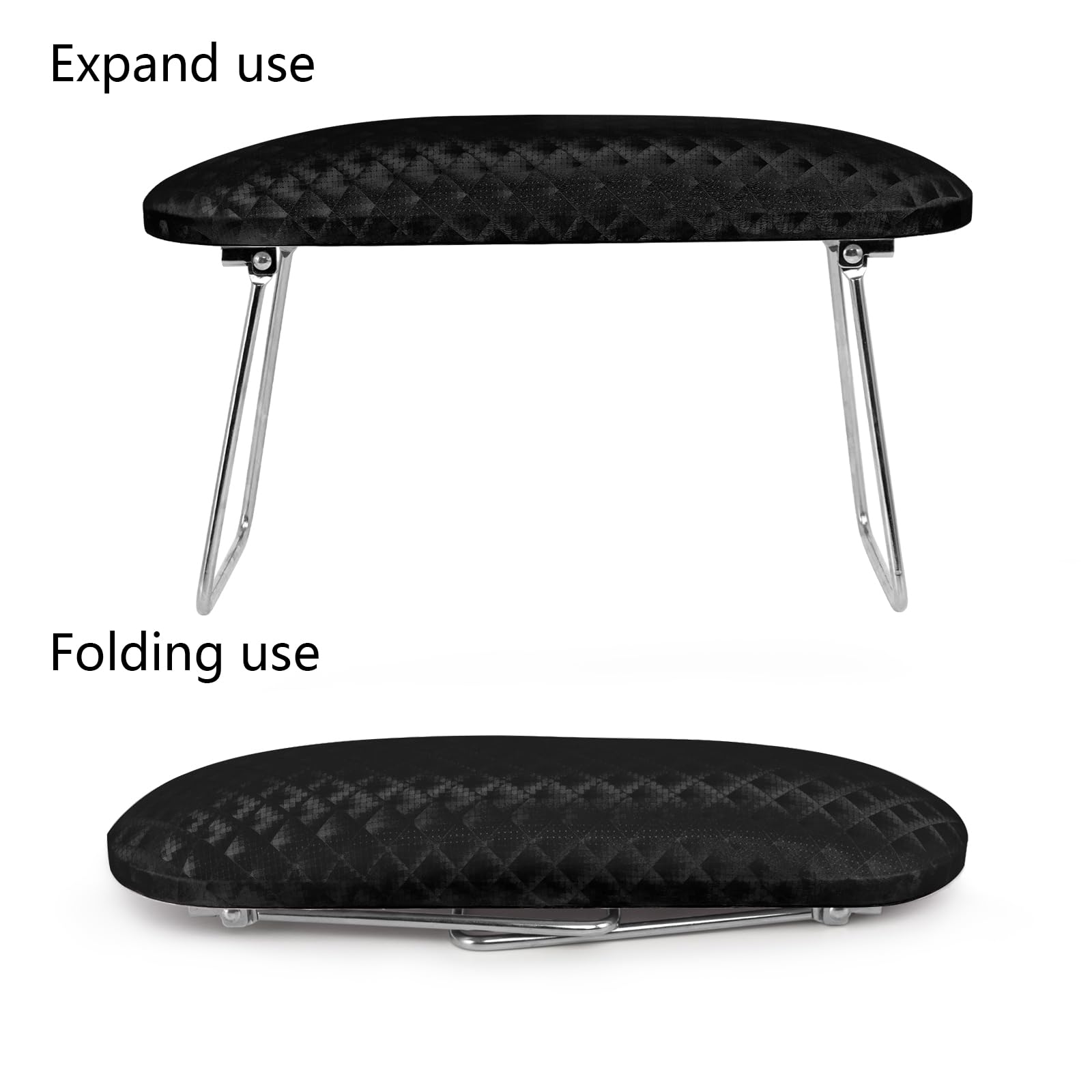 krofaue in-use on salon table demonstrating steady hand support and precision