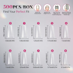 krofaue salon display with multiple finished nails demonstrating professional results benefit