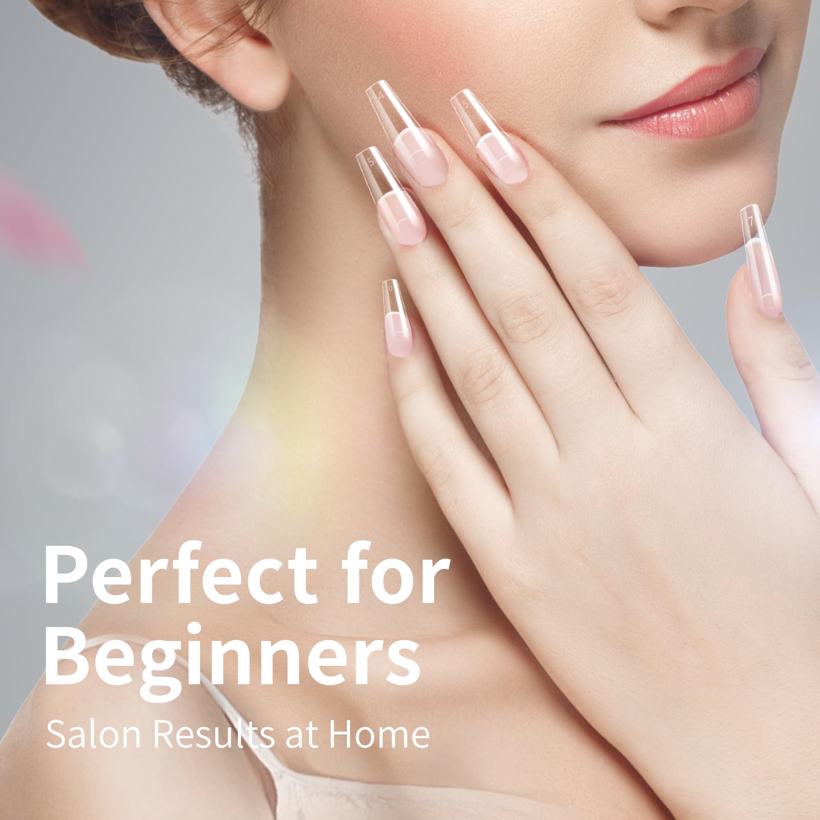 krofaue salon station with tips in use showing professional-ready supply