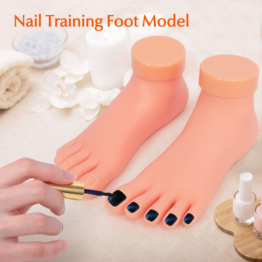 krofaue side angle with toes flexed to mimic natural positioning