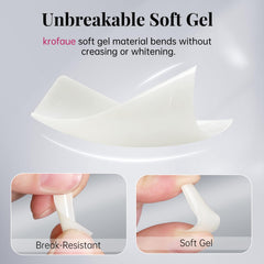 krofaue size sample lay-flat showing ten sizes for precise fit benefit