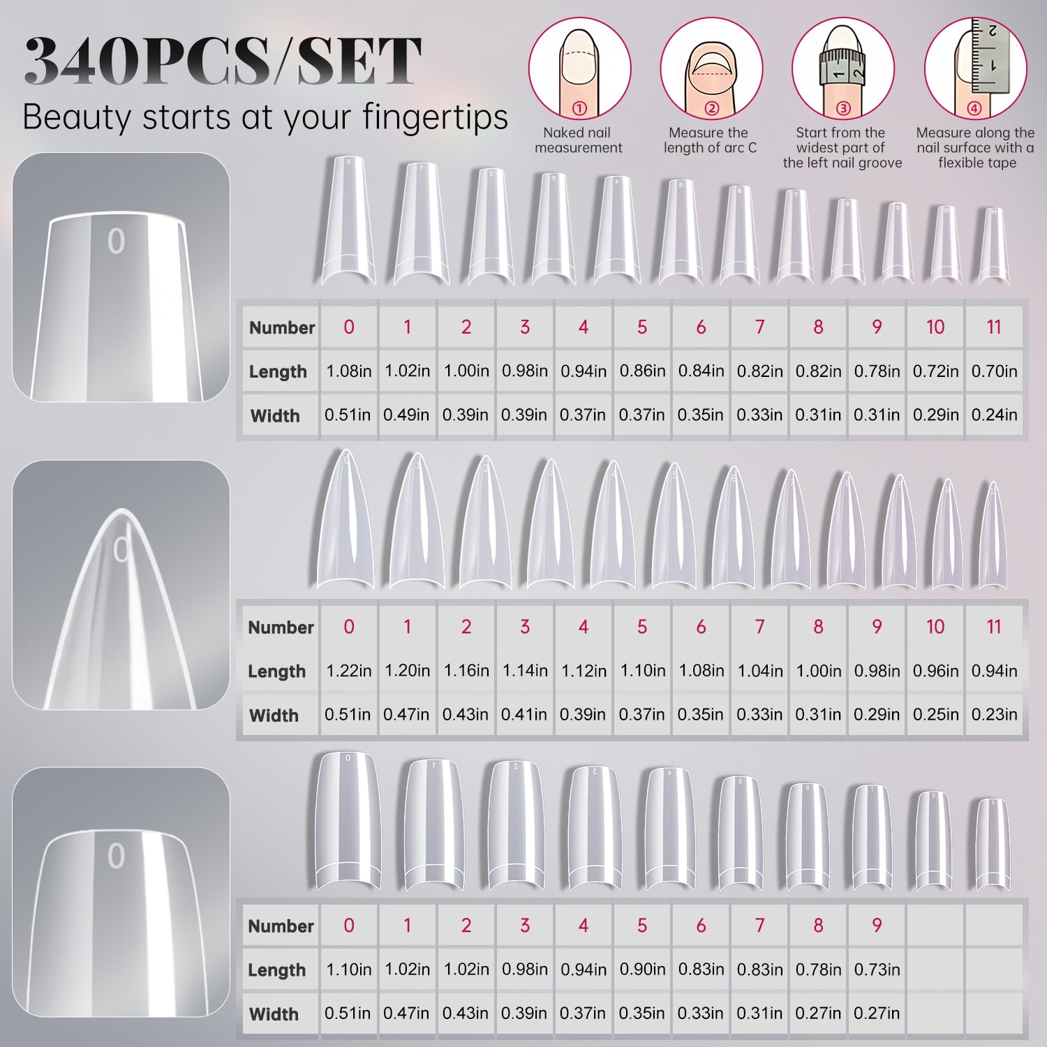 krofaue stiletto tip detail highlighting pointed silhouette for dramatic styles