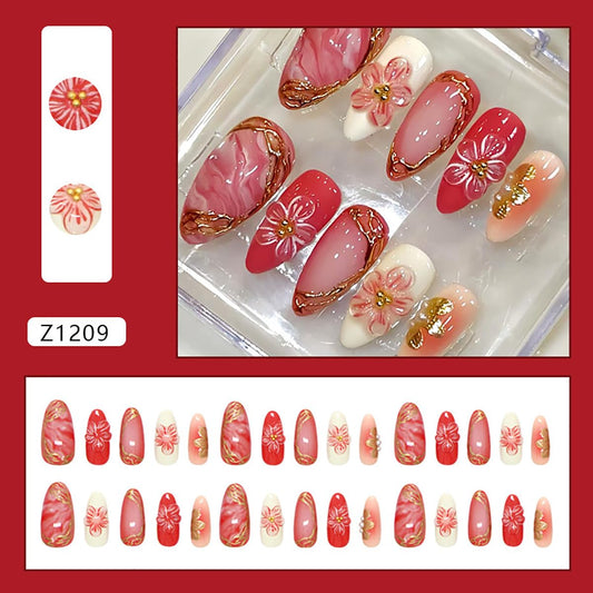 KRTBKR close-up of 3D gold flower detail highlighting intricate design