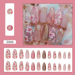 KRTBKR close-up of 3D pearl and rhinestone detail for textured elegant finish
