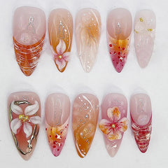 KRTBKR front packaging showing 24-piece set and included tools, perfect for quick manicures