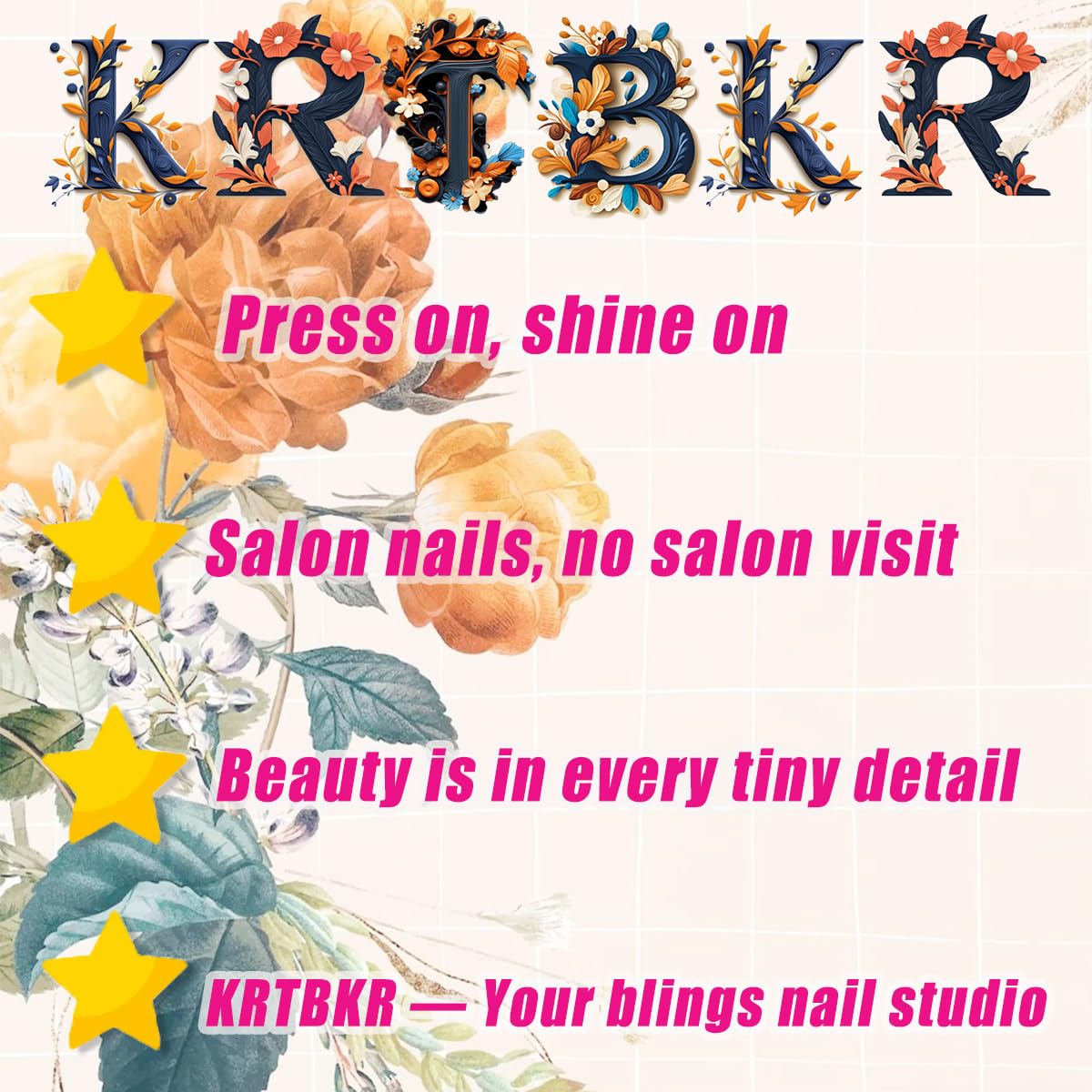 KRTBKR size selection display with tools for precise fitting and customization