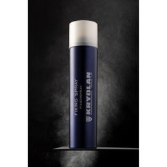 Kryolan spray size shown in hand demonstrating 300 ml professional capacity benefit