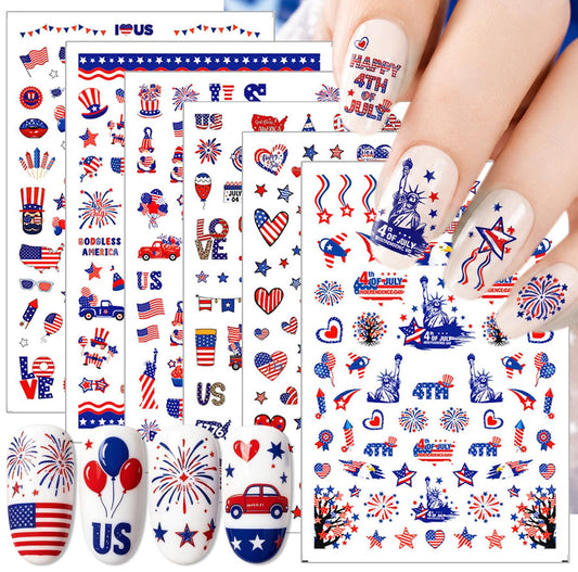 KTAABTR front packaging showing patriotic sticker set and easy DIY benefit