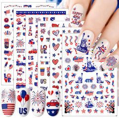 KTAABTR front packaging showing patriotic sticker set and easy DIY benefit