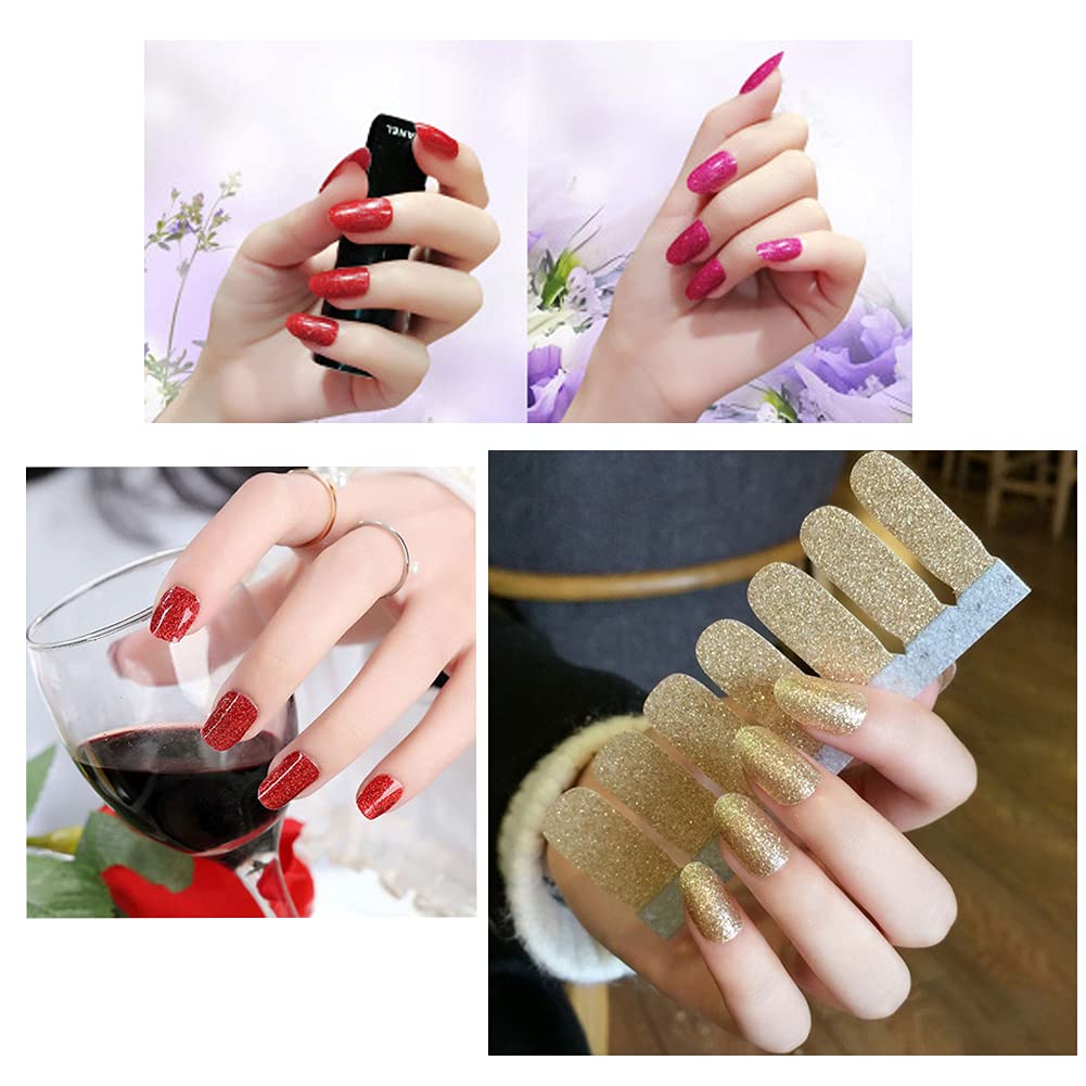 KTAABTR size comparison on fingers illustrating fit options for most nails