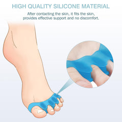 KTSAY used during a pedicure displaying neat toe separation
