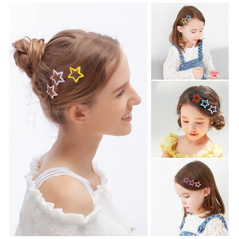 KUBOM clips styled in a child's hair for comfortable everyday wear