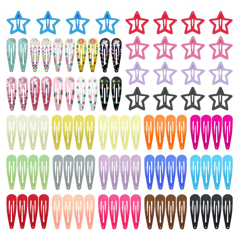 KUBOM front packaging showing colorful clip assortment and quantity benefit