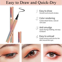 KUNSHNBEI mascara wand close-up delivering precise lash separation