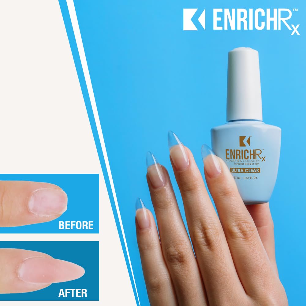 KUPA applied on a natural nail demonstrating structure and natural look